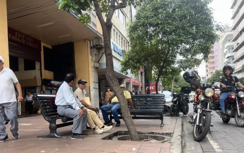Sociedad. Las personas aprovechan estos sitios para dialogar con otras personas que también comparten el asiento.