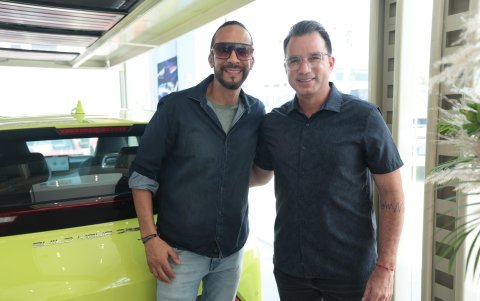 Beto Saldarriaga y Andrés Jungbluth.