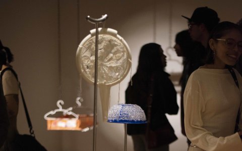 Las piezas fueron elaboradas a lo largo de un mes en el CAC.