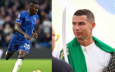 Moisés Caicedo y Cristiano Ronaldo juntos una buena posibilidad si el portugués se suma a Chelsea.