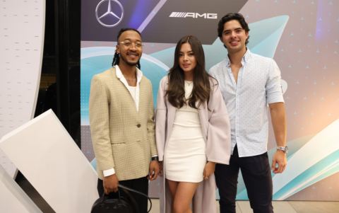 Fernando Espinosa, Topacio Abib y Philippe Michelet.