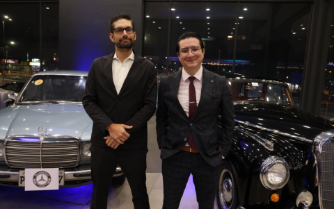 Pablo Salazar y Víctor Villacís.