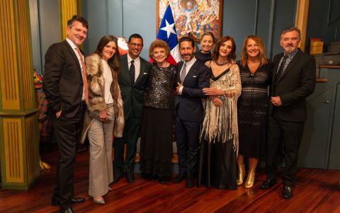 Diego Vega, Alexandra Malo, Giancarlo Colón de Moscoso, Thelma Villa, Gustavo Moscoso, May Moscoso, Mariela Vega, Antonieta Puyol y Manuel Vega.