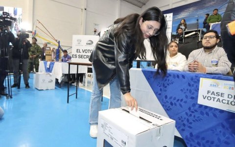 Este 6 de abril de 2025 se realizó el simulacro electoral de segunda vuelta.