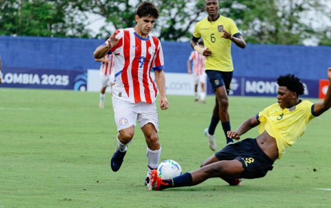 Ecuador no le pudo anotar a Paraguay, lo que obligó a la tanda de penales en el Sudamericano Sub 17