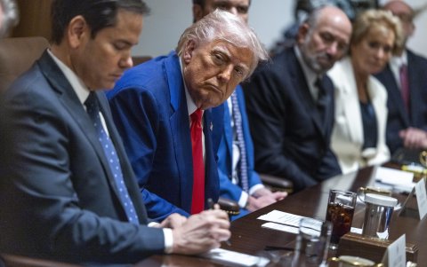 El presidente de Estados Unidos, Donald Trump.