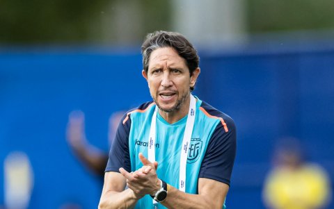 Juan Carlos Burbano es el DT de Ecuador en el Sudamericano Sub-17