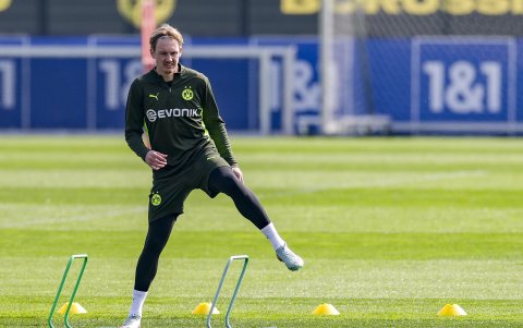 El volante Julian Brandt será una pieza clave en la creación de juego del Dortmund.