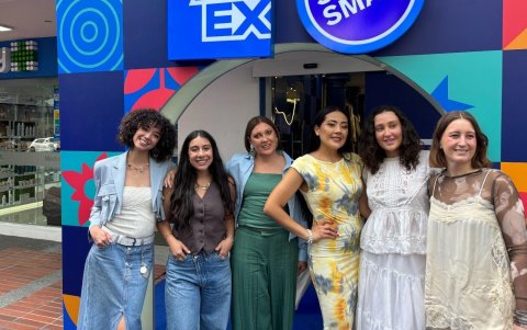 Algunas emprendedoras y participantes del evento.