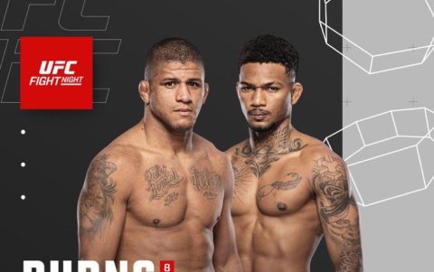 Michael Morales y Gilbert Burns se medirán el sábado 17 de mayo