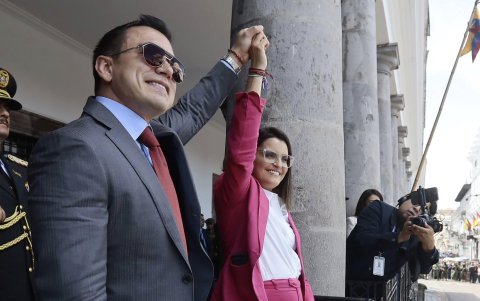 El binomio Daniel Noboa - María José Pinto ganó la segunda vuelta con más de un millón de votos de diferencia con el Luisa González - Diego Borja.