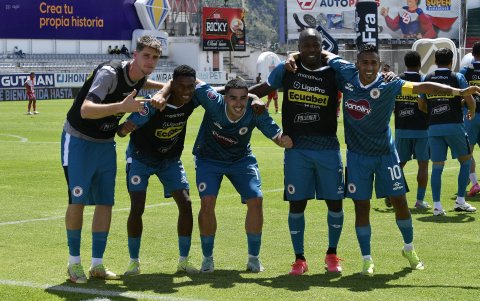 Rafael Monti (c) es el goleador de Vinotinto con 9 tantos en la LigaPro 2025.