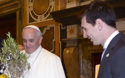 Messi publicó su pesar en las historias de Instagram.