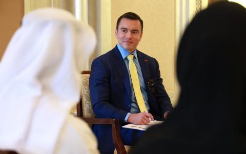 Daniel Noboa, presidente reelecto de Ecuador.