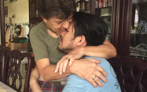 Adelita Luzardo de Vásquez, de 82 años, no vive con su hijo desde hace 25 años.