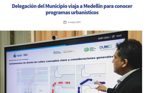 Imagen de la nota del Municipio de Guayaquil antes de que sea borrada.