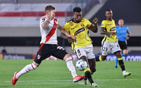 Barcelona SC le sacó un empate (0-0) a River Plate en el Más Monumental