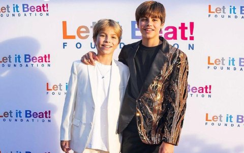 Milan y Sasha debutaron en la industria musical