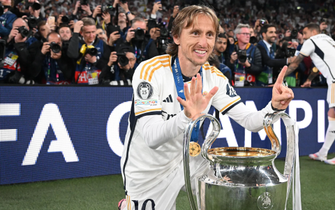 Luka Modric ganó 6 Champions League con Real Madrid