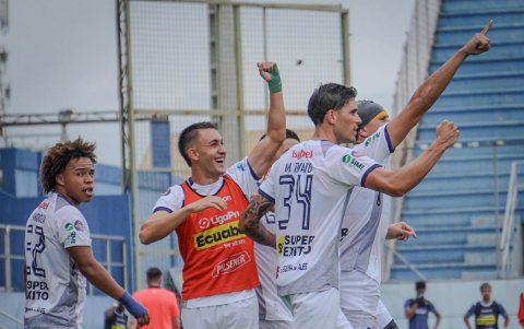 Delfín venció 1-0 a Universidad Católica en la LigaPro.
