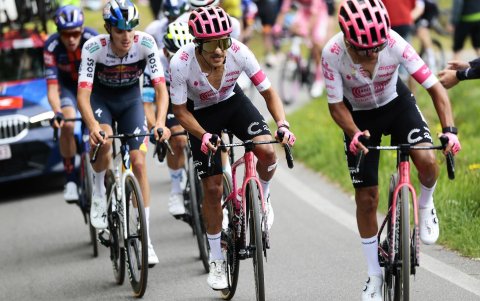 Richard Carapaz sigue firme en su plan de ganar el Giro de Italia 2025.