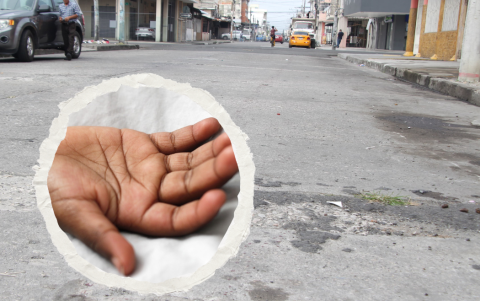 Un presunto extorsionador perdió una mano en un sector del sur de Guayaquil.