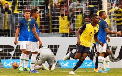 Ecuador y Brasil empataron en su último juego en Quito.