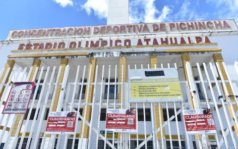 El Olímpico Atahualpa fue clausurado por la Agencia Metropolitana de Control.