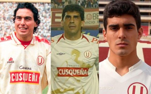 Alfonso es sobrino del Chemo del Solar, ídolo de la U (i) e hijo de Álvaro Barco (c), campeón también en la U en su momento y actualmente su agente.