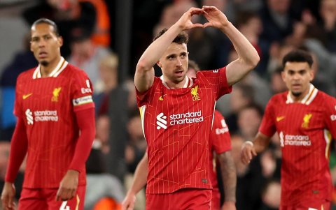 Diogo Jota fue una de las figuras de Liverpool.