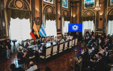 La mañana del 9 de abril se llevó a cabo el Concejo Cantonal de Guayaquil.