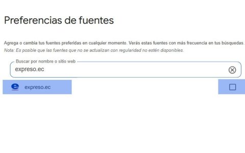 Selecciona a EXPRESO y llega primero a las noticias de nuestro sitio web.