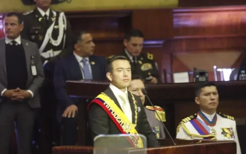 Daniel Noboa rindió cuentas el 24 de mayo de 2026 en la Asamblea Nacional.