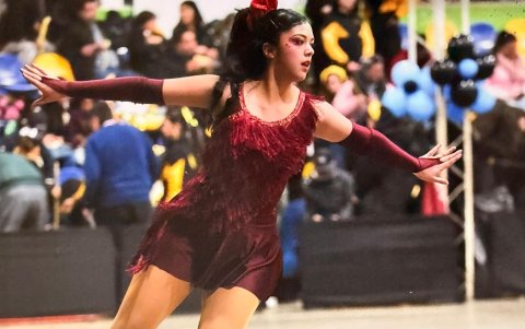 En medio de su mudanza encontró una actividad que terminó ocupando un espacio central en su vida: el patinaje artístico.