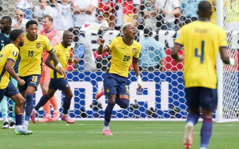 La Selección de Ecuador remontó el partido a Alemania.