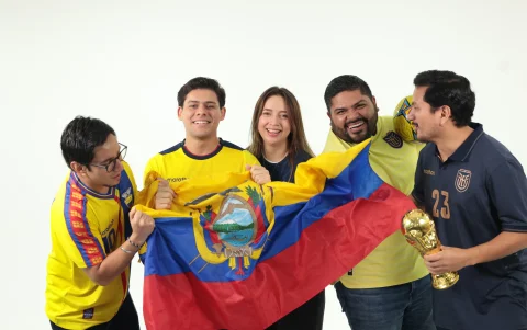 Ecuador ganó ante Alemania y en 'No Fuimos al Mundial' lo celebramos.