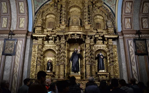 La casa de Manuela Cañizares, donde se reunió la primera junta, hoy es parte de la Iglesia de El Sagrario.