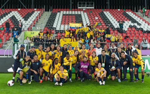 La selección de Ecuador sub-20 sumó tres puntos en el Mundial sub-20.
