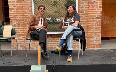 La presentación de la obra se llevó a cabo en Quito, durante la feria El último día de verano.