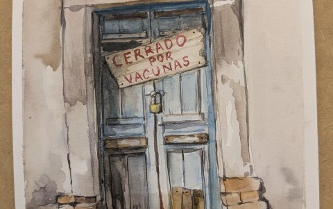 Aprendíz sucio. Calle caballete puede visitarse estará abierta al público hasta el 6 de diciembre.