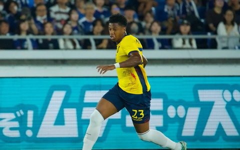 john Mercado el delantero que puso Gallardo ante Japón.