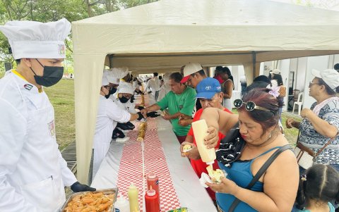 El cevisanduche fue una sensación en el Festival Manabí Gastronomía Milenaria
AG-EXTERNOS