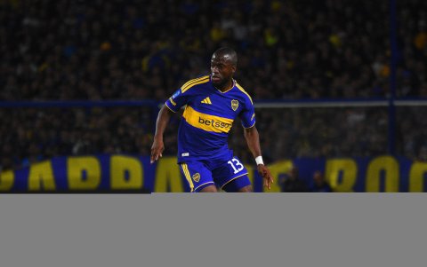 Enner Valencia, delantero de Boca Juniors.