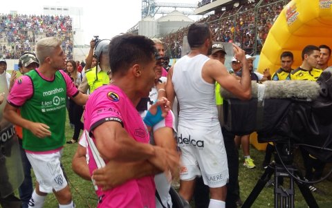 Al final del cotejo se presentaron incidentes al ingreso a los túneles.