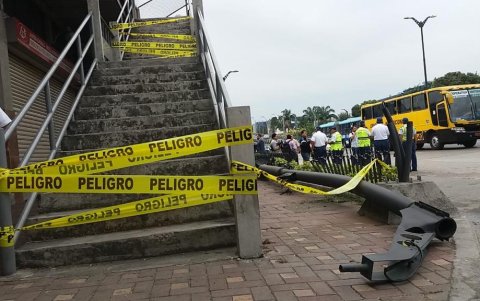 El accidente ocurrió la noche de este lunes 2 de diciembre.