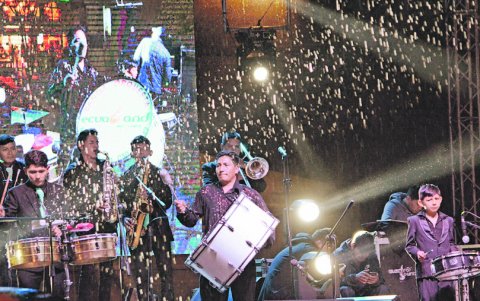 Conciertos. La lluvia acompañó los espectáculos capitalinos 
 Quito 06 de Diciembre de 2019 Agencia(ag-extra ag-expreso-ag-quito)