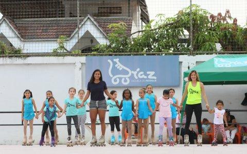 Gabriela (blusa verde) y María José Díaz (blusa negra) decidieron continuar en el deporte que tanto las apasiona.