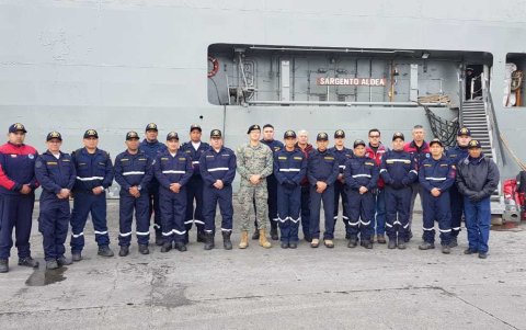 El Insituto Antártico Ecuatoriano (INAE) ejecuta desde noviembre la la XXIV Expedición Antártica.