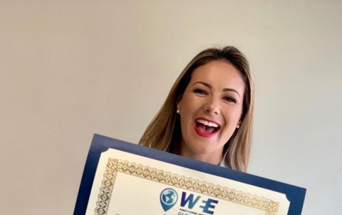 Premio de la organización WEE Global Live (proyecto de ONU Mujeres).