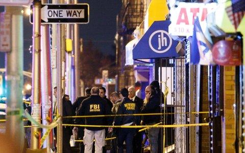 Imágenes del sitio del tiroteo en Jersey City.
